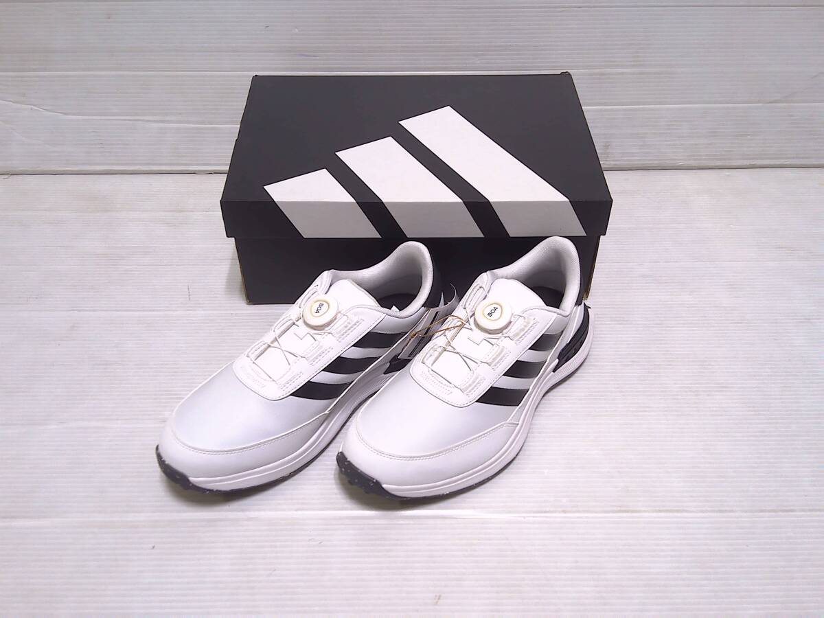 アディダス　ゴルフシューズ　S2G SL BOA 24　IF0286　25.0cm　ホワイト/ブラック/ホワイト　日本仕様　新品_画像2