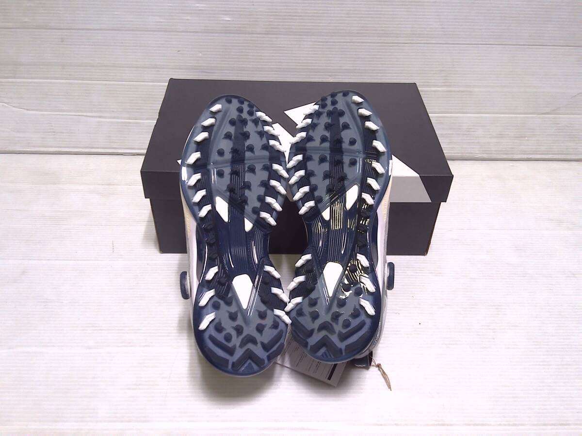 アディダス　ゴルフシューズ　アディゼロZG BOA　JI0863 26.0cm　ホワイト/ネイビー/グレー　日本仕様　新品_画像4