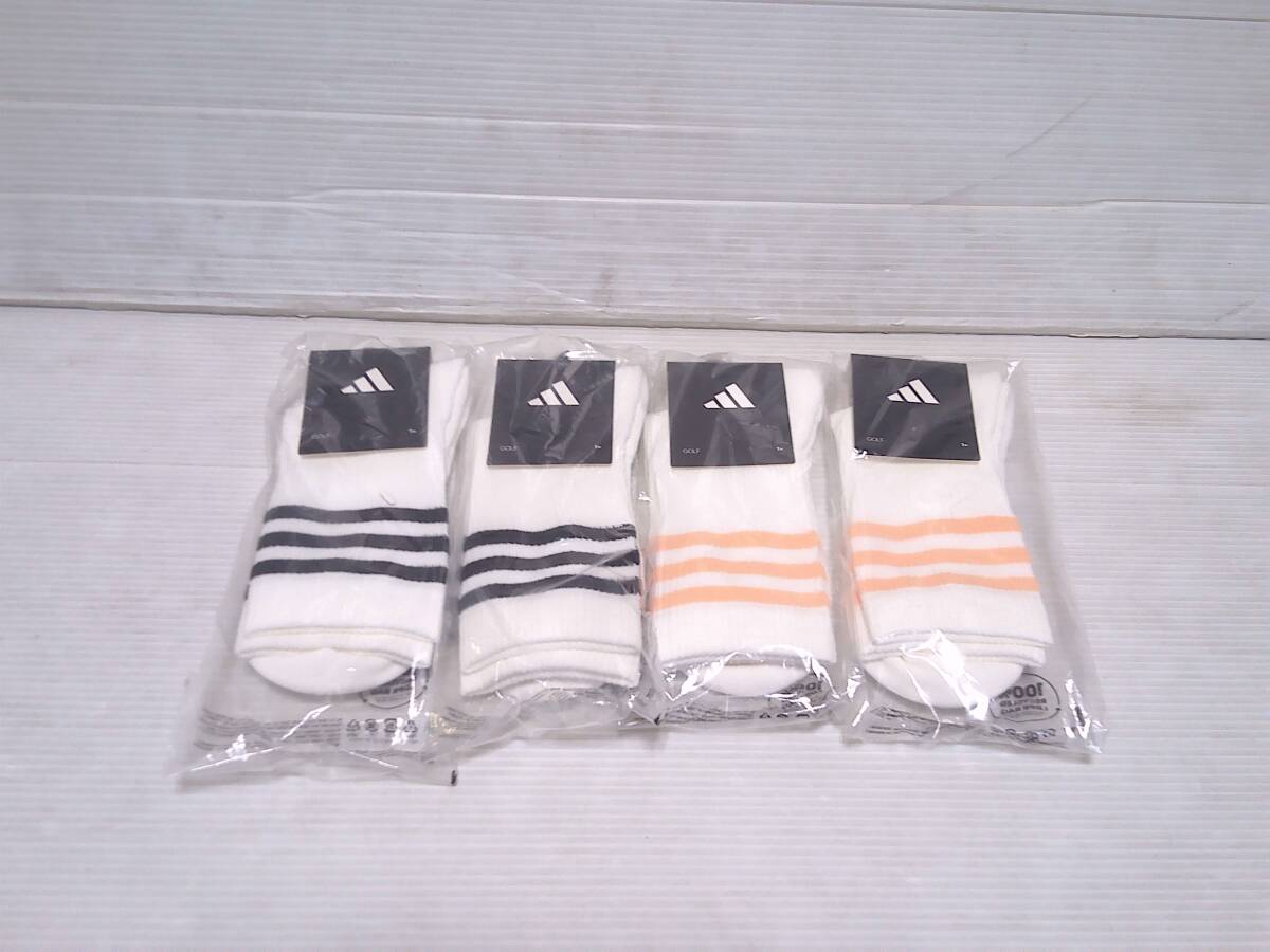 アディダス ソックス レディース 9点セット WH・GRY・BK 日本仕様 新品 (26)_画像4