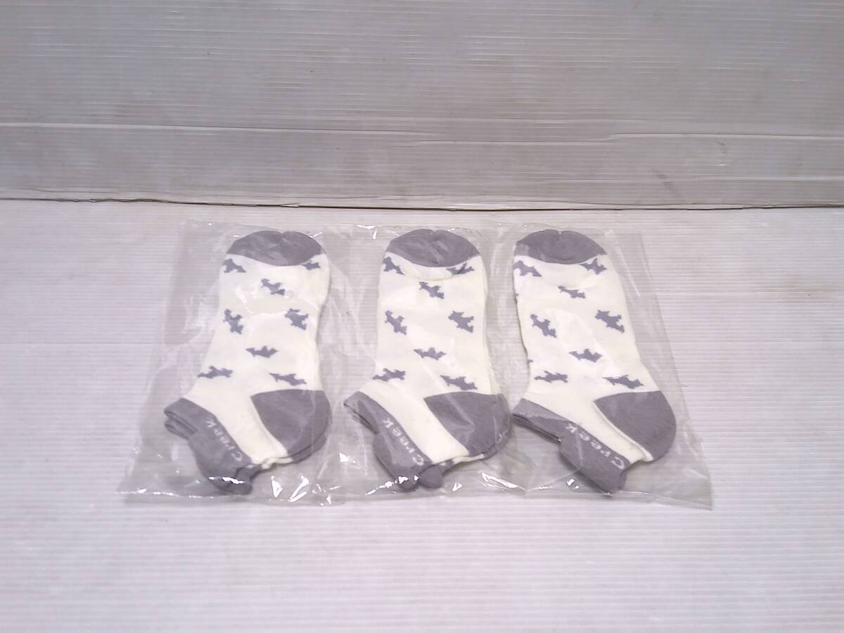 ヒールクリーク ソックス 10点セット BK・WH/GRY・WH/BG 日本仕様 新品 (31)_画像3