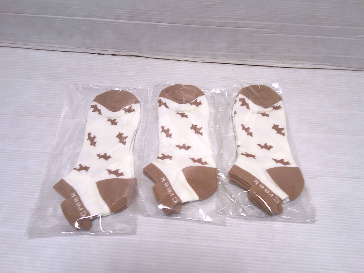 ヒールクリーク・アディダス・キャロウェイ　ソックス　6点セット　BEIGE・BK・NV　日本仕様　新品　(34)_画像2