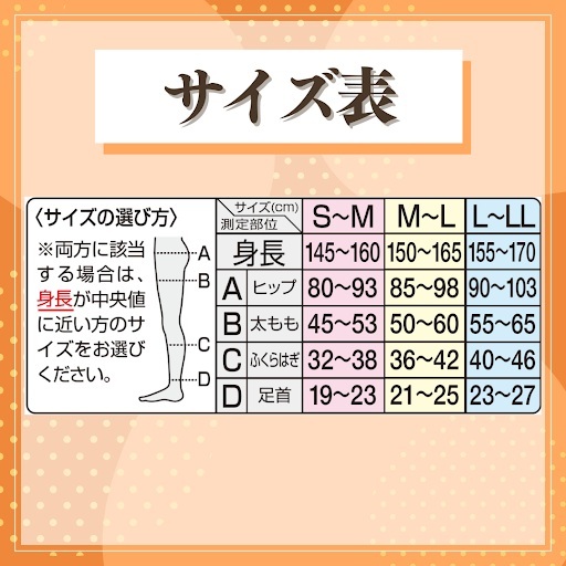 ピップ 2025年モデル スリムウォークゴルフ 美脚&美尻ストッキング トレンカタイプ M-L_画像4