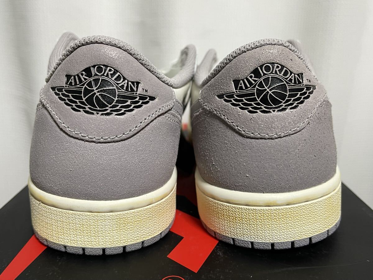 新品 AIR JORDAN 1 RETRO LOW OG 28.0cm CZ0790-101 検 ジョーダン レトロ ロー アトモスフィアグレー _画像3