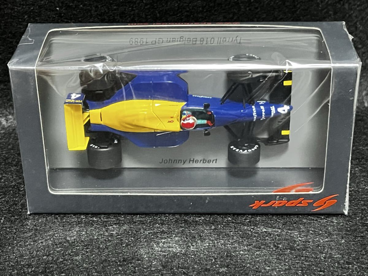 Spark 1/43tireru018 Belgium GP 1989 #4 J. Herbert (S1887)