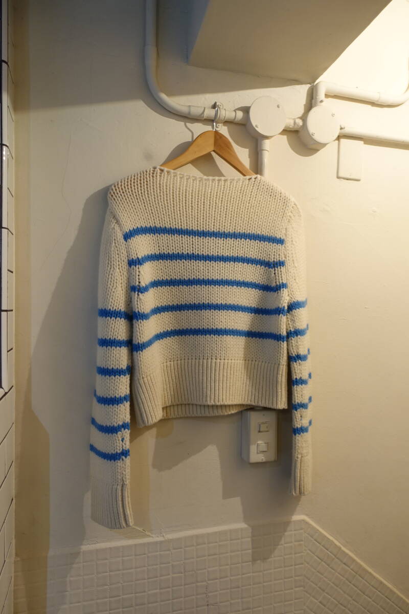 ◎GALERIE VIE ギャルリーヴィー 22AW 定価28600円 ボーダーニット サイズＦ _画像6