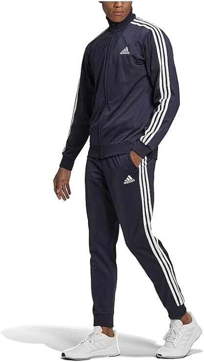 新品 adidas ジャージ 上下 XL LL ２L O ジャケット パンツ 紺 ネイビー GK9658 アディダス トラックスーツ 即決_画像1