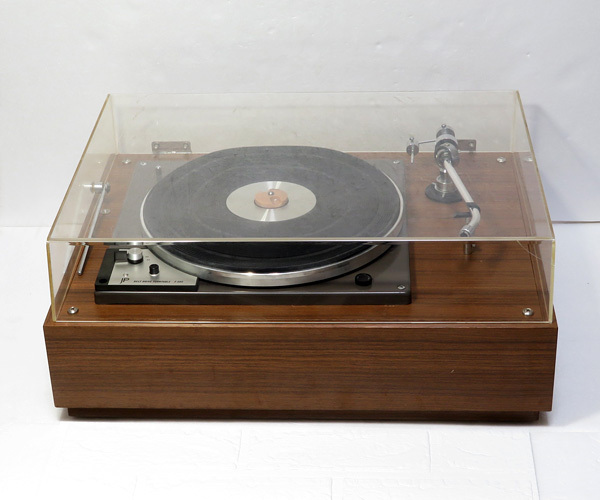 【中古現状品】JP / 日本フォノモーター:ベルトドライブ ターンテーブル T-500 グレース G-545? トーンアーム・キャビネット付き_画像1