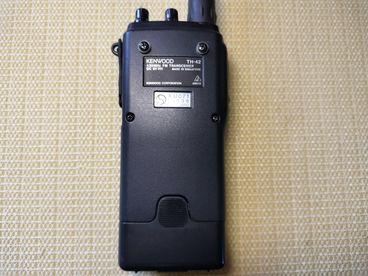 KENWOOD TH-42 ジャンク _画像5