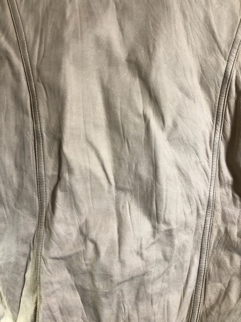 希少　KYOJI MARUYAMA 　キョウジマルヤマ■　オイルヌバック　牛革　レザー　ジャケット　ブルゾン　ジップ　　_画像4