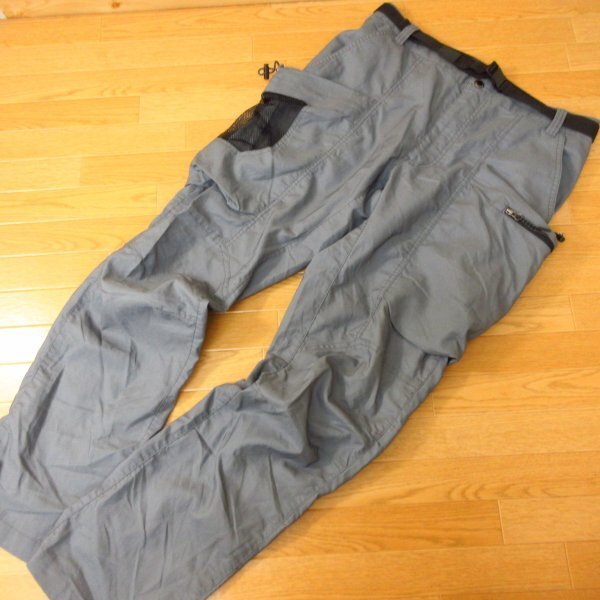 Field Core ワークマン CS007◆エアロガードストレッチカーゴパンツ クライミングパンツ ◆メンズ 薄青 Mサイズ◆_画像1