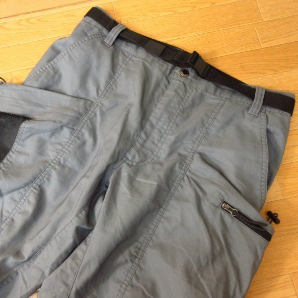 Field Core ワークマン CS007◆エアロガードストレッチカーゴパンツ クライミングパンツ ◆メンズ 薄青 Mサイズ◆_画像3