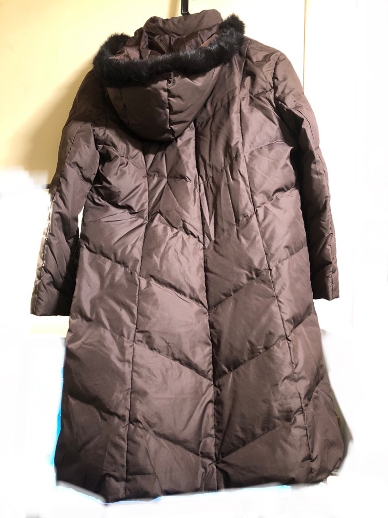 高級　ダウン　フェザー　ラビットファー　　☆ロングダウンコート☆コート_画像3