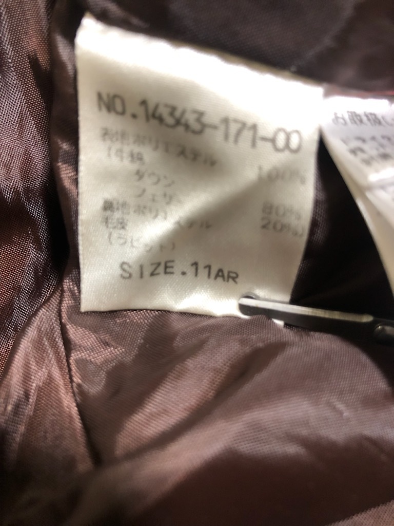 高級　ダウン　フェザー　ラビットファー　　☆ロングダウンコート☆コート_画像5