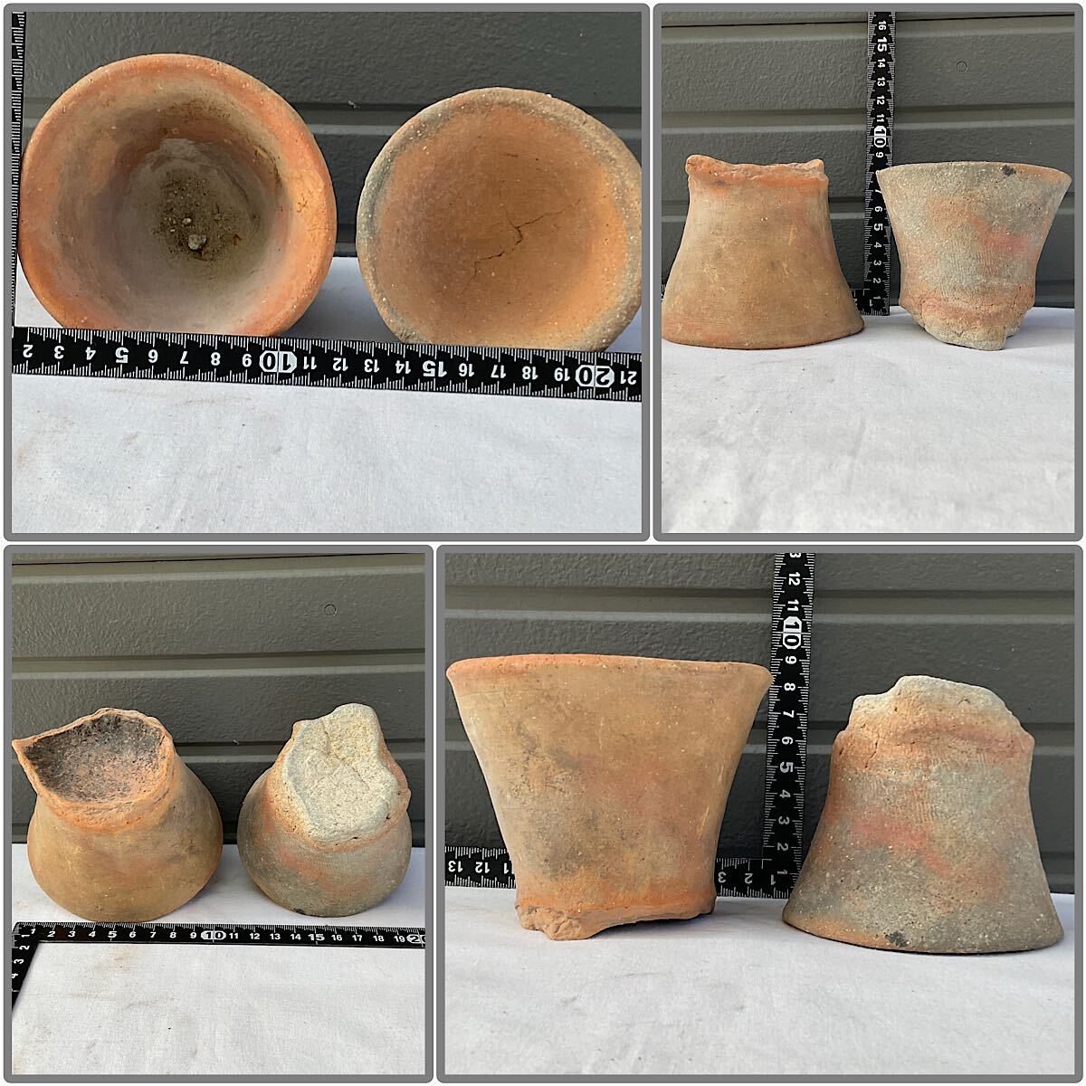 ★弥生式土器★須恵器★高杯★小壺★花器・盃・オブジェ★愛知県内出土品★まとめて9点_画像4