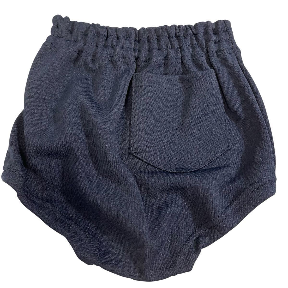 UNITIKA ユニチカ ブルマ ブルマー 濃紺 120サイズ 130サイズ 体操着 バレーボールウェア 袋付き 5点 まとめ_画像3