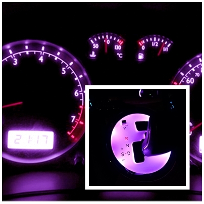 18個セット送料無料★最新★T5/T6.5/T7 LED★拡散型 ピンク パープル 紫 電球 12V 車内のLED化 エアコン スイッチ パネル イルミネーション_画像4