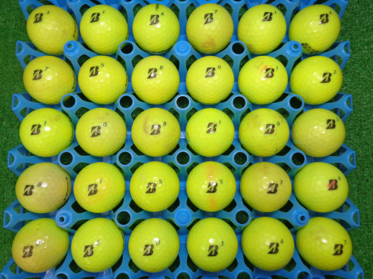 [1113036] ブリヂストン ツアービーエックスエス 24年 BRIDGESTONE TOUR BXS 30球 ロストボール 【中古】_画像2