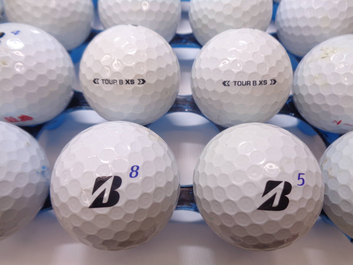 [1124001] ブリヂストン ツアービーエックスエス 24年 BRIDGESTONE TOUR BXS 20球 ロストボール 【中古】_画像1