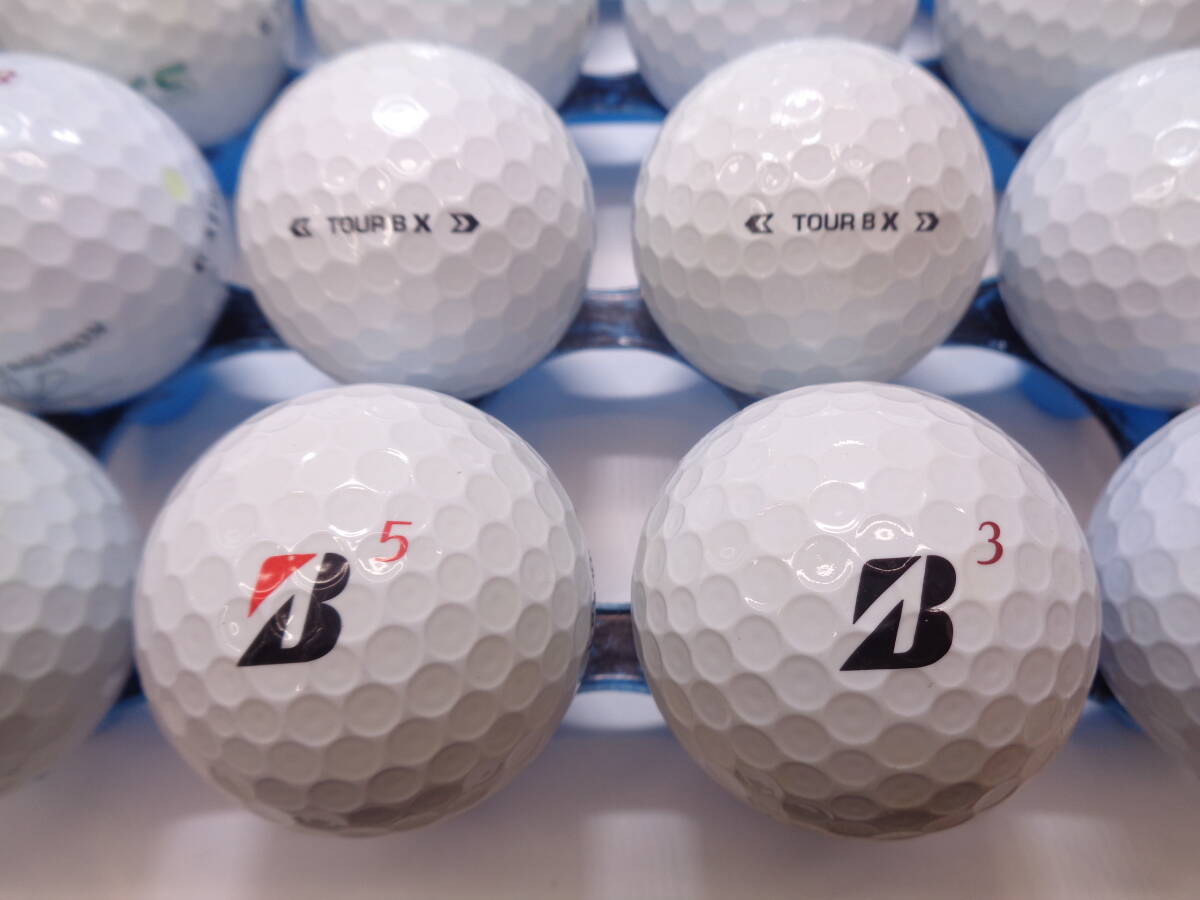[1124003] ブリヂストン ツアービーエックス 24年 BRIDGESTONE TOUR BX 20球 ロストボール 【中古】_画像1