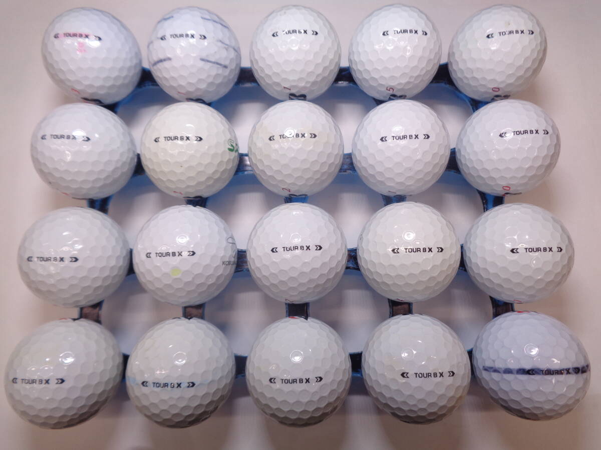 [1124003] ブリヂストン ツアービーエックス 24年 BRIDGESTONE TOUR BX 20球 ロストボール 【中古】_画像3