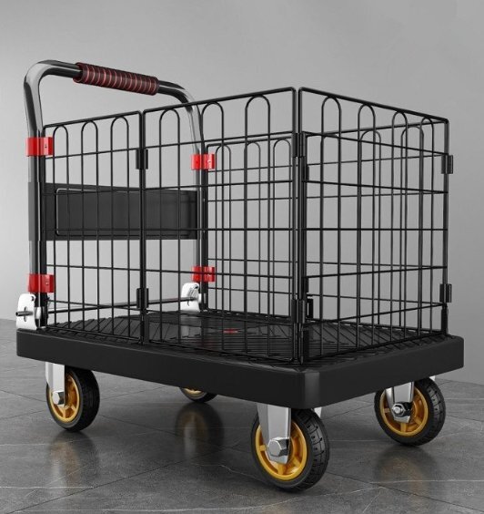 90*60cm корзина тележка большая вместимость сетка тележка корзина имеется тележка тележка складной Cart тележка сеть . машина грузоподъёмность грузовик выдерживаемая нагрузка 450kg