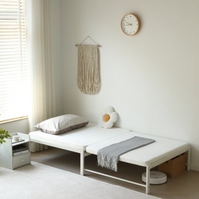 [ доставка внутри страны ]ti bed диван-кровать одиночный труба bed . длина тип bed кроватная рама эластичный внизу место хранения модный 2way железный . покупатель для 