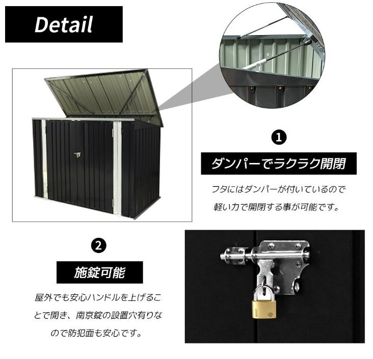 [ доставка внутри страны ] скорость отправка * мусорная корзина наружный шкаф большая вместимость большой наружный корзина для мусора держатель вне для мусорная корзина мусор стойка веранда место хранения box золотой 