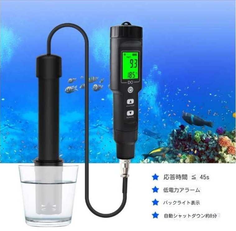 .. кислород итого, портативный авторучка type итого .. кислород а также датчик температуры, цифровой .. кислород итого осмотр . контейнер, качество воды экзамен машина,DO итого, пресная вода аквариум экзамен комплект 