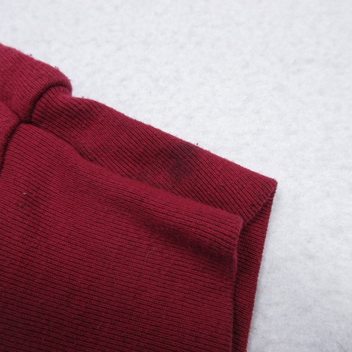 XL/古着 フルーツオブザルーム 長袖 スウェット メンズ 90s グレートスモーキーマウンテン クルーネック エンジ 25nov01 中古 スエット ト_画像4