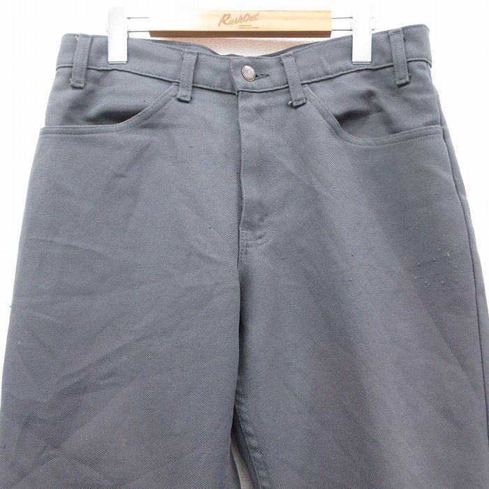 W32/古着 リーバイス Levis パンツ メンズ 80s グレー 25nov04 中古 ボトムス ロング_画像2