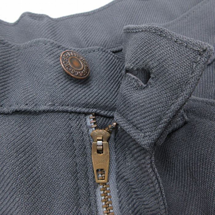 W32/古着 リーバイス Levis パンツ メンズ 80s グレー 25nov04 中古 ボトムス ロング_画像5