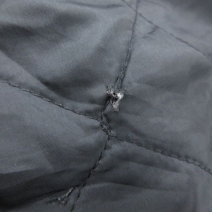 XL/古着 レッドキャップ 長袖 ワーク ジャケット メンズ 00s アウディ 黒 ブラック 内側キルティング 25nov04 中古 アウター ジャンパー ブ_画像7