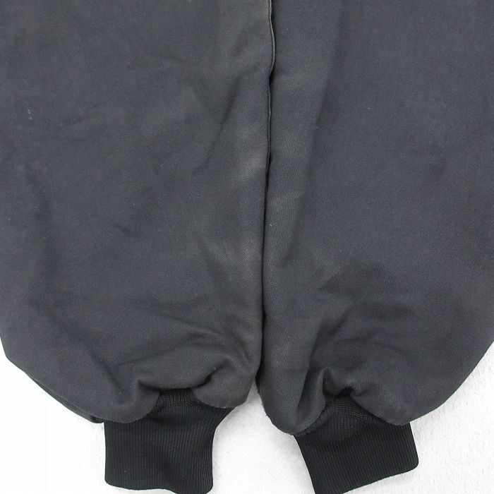 XL/古着 レッドキャップ 長袖 ワーク ジャケット メンズ 00s アウディ 黒 ブラック 内側キルティング 25nov04 中古 アウター ジャンパー ブ_画像9
