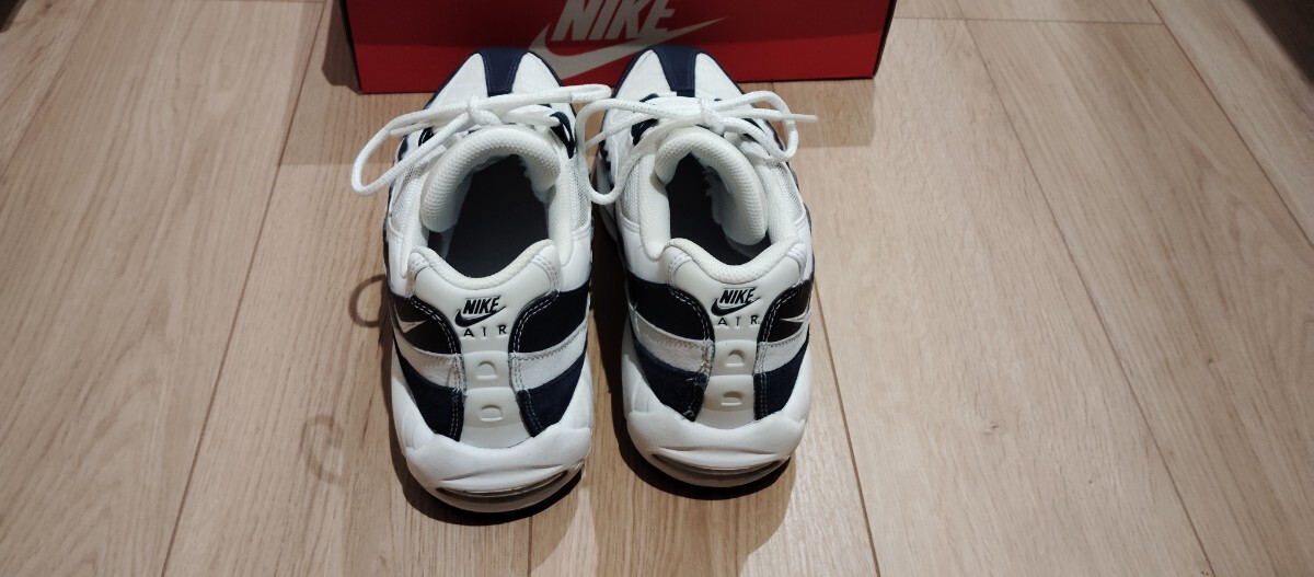 NIKE AIR MAX 95 ESSENTIAL MIDNIGHT NAVY/WHITE MARINE MHNUIT/BLANC 27.5cm MCI3705-400 air max 95 темно-синий белый Nike 