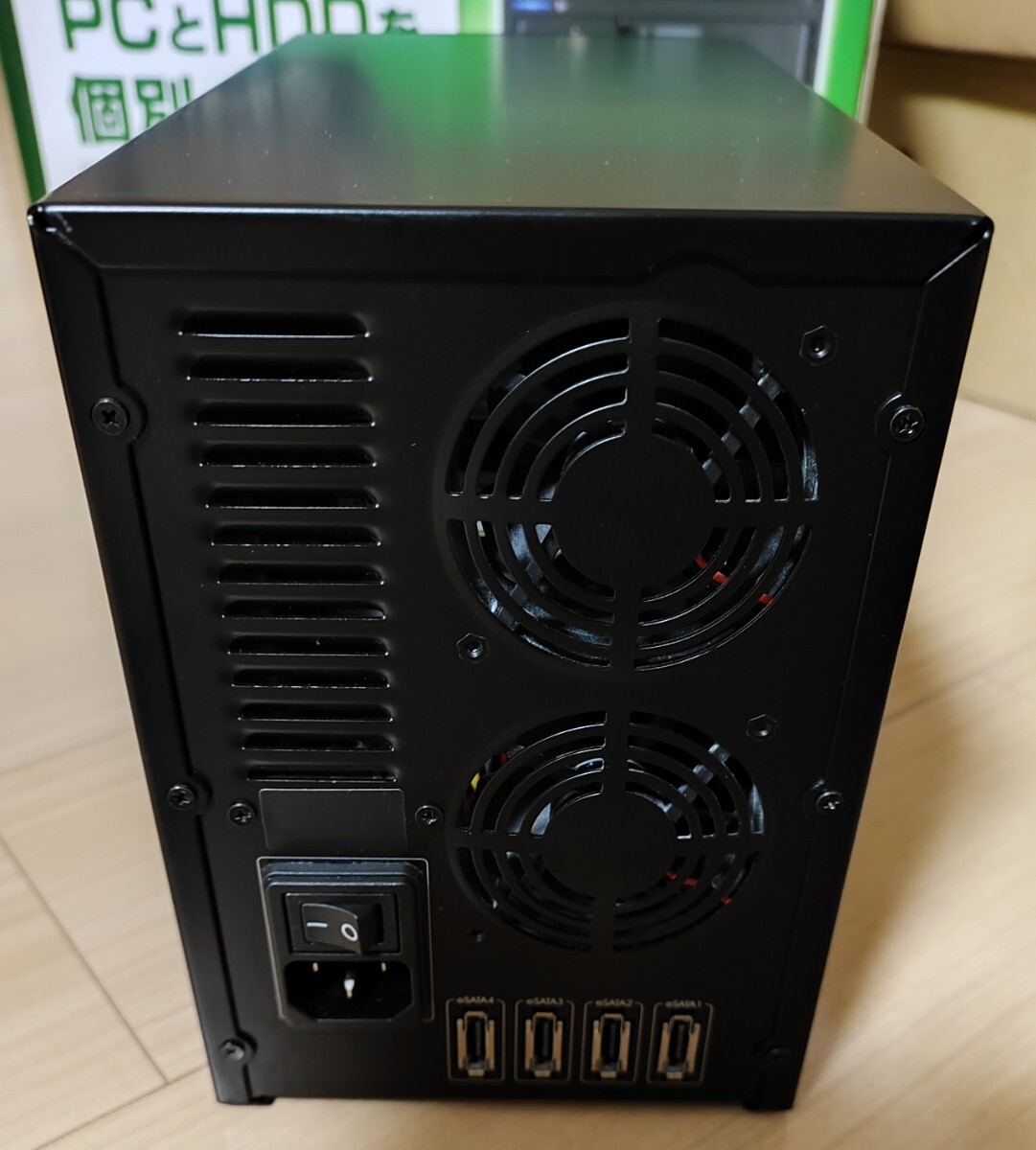 センチュリー 裸族の4in1ルーム CRPR35E4U3IS HDD 4台 外付けケース eSATA接続_画像4