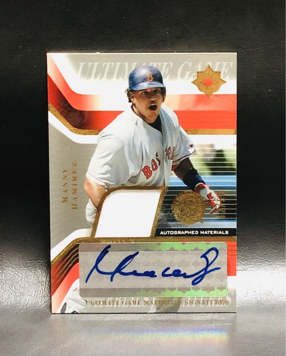 MLB☆Manny Ramirez/マニー・ラミレス☆50枚限定☆直筆サイン&ジャージーカード_画像1