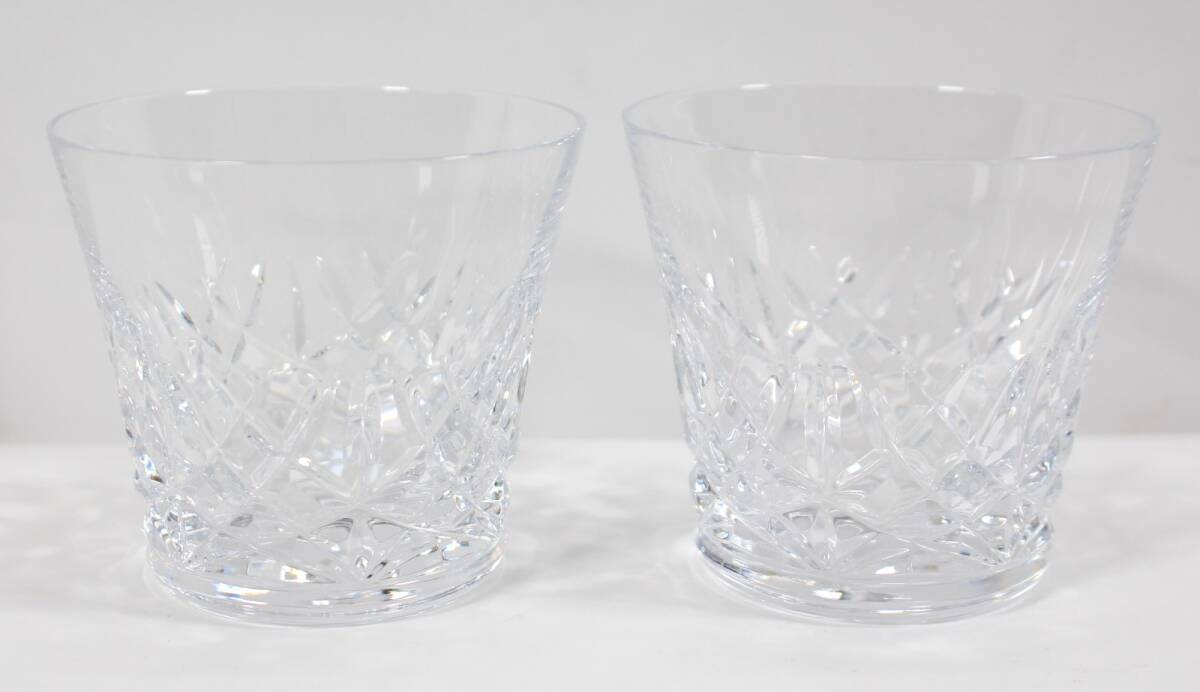 Y7022#◆新品・未使用品◆Baccarat バカラ クリスタル ロックグラス イヤータンブラー2025(ペア)_画像3