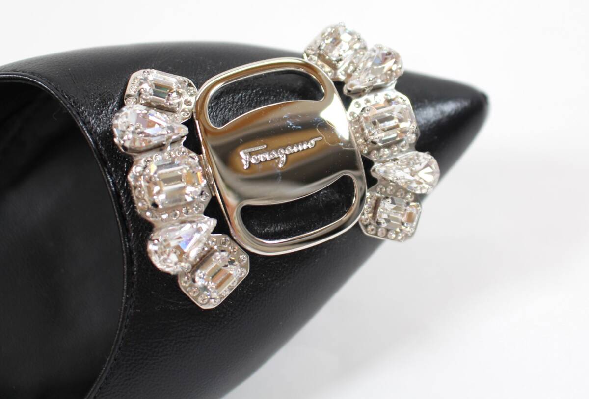 Y7026#* б/у товар *Ferragamo Ferragamo туфли-лодочки biju-valaHAILEY размер 5 1/2