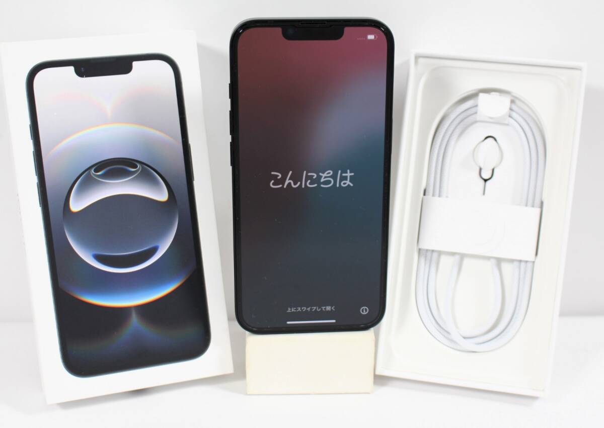 Y7030#◆美品◆Apple アップル iPhone 16e 128GB ブラック MD1Q4J/A _画像1