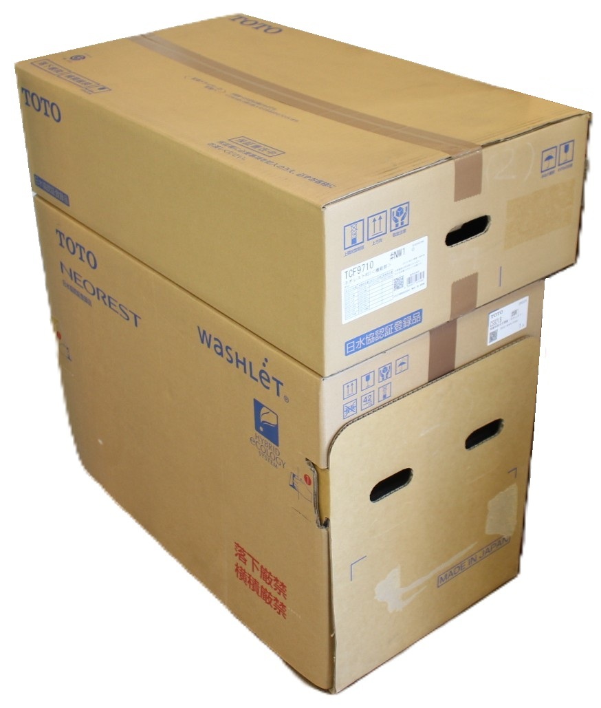 Y7042＃◆新品・未開封品◆TOTO ネオレストAS1 タンクレストイレ ウォシュレット一体形便器 CES9710（TCF9710+CS921Bセット）ホワイト＃NW1_画像4