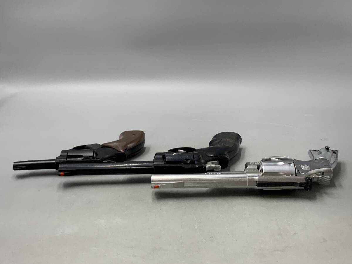 11#G/10085 игрушечное оружие газовый пистолет Kokusai Люгер 357 Magnum S&W ASGK печать 3 позиций комплект текущее состояние / не проверка 80 размер 