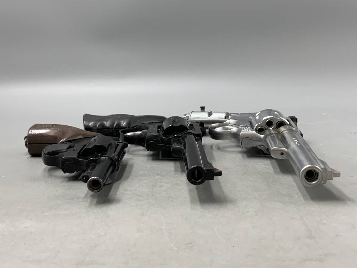 11#G/10085 игрушечное оружие газовый пистолет Kokusai Люгер 357 Magnum S&W ASGK печать 3 позиций комплект текущее состояние / не проверка 80 размер 