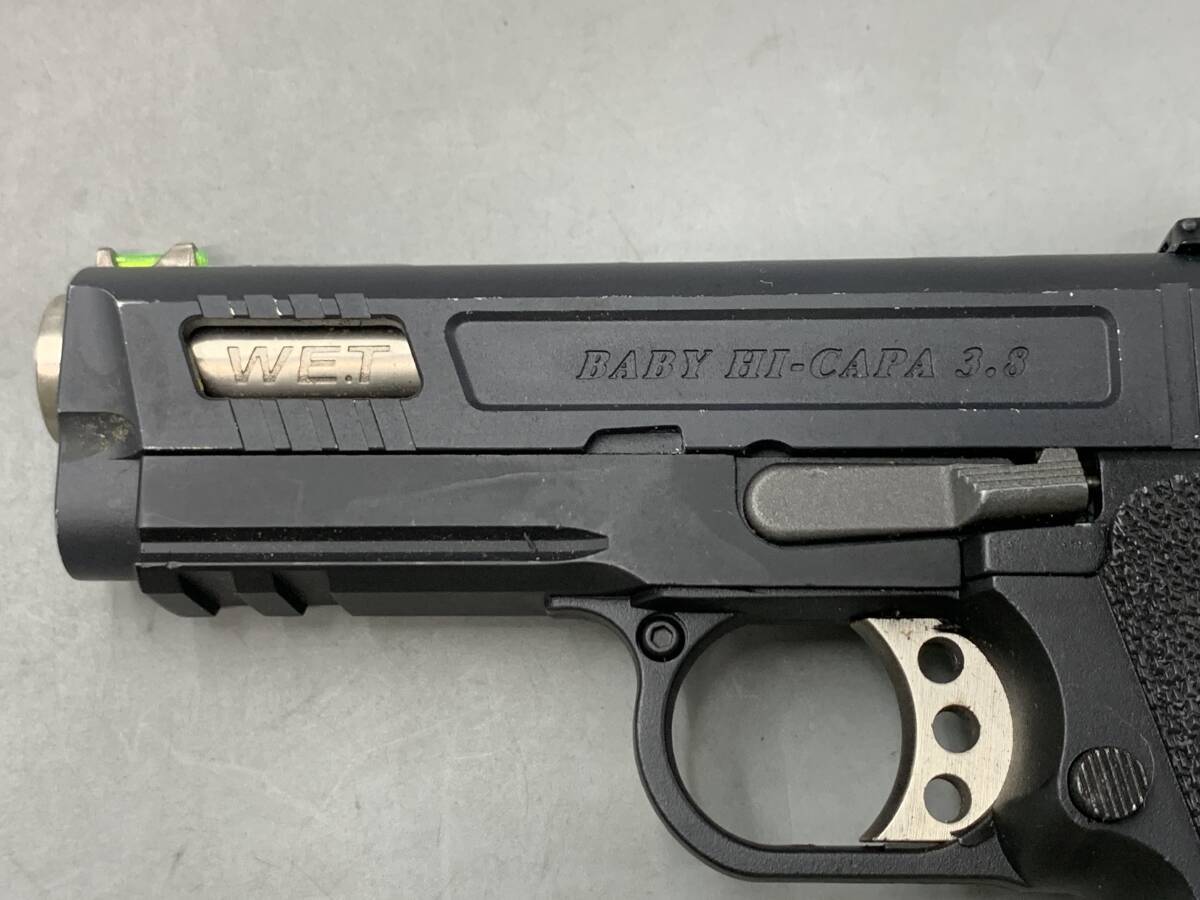 11#G/10086 WE.T газ свободный затвор gun BABY HI-CAPA 3.8 CAL.45ACP газовый пистолет текущее состояние / не проверка 60 размер 