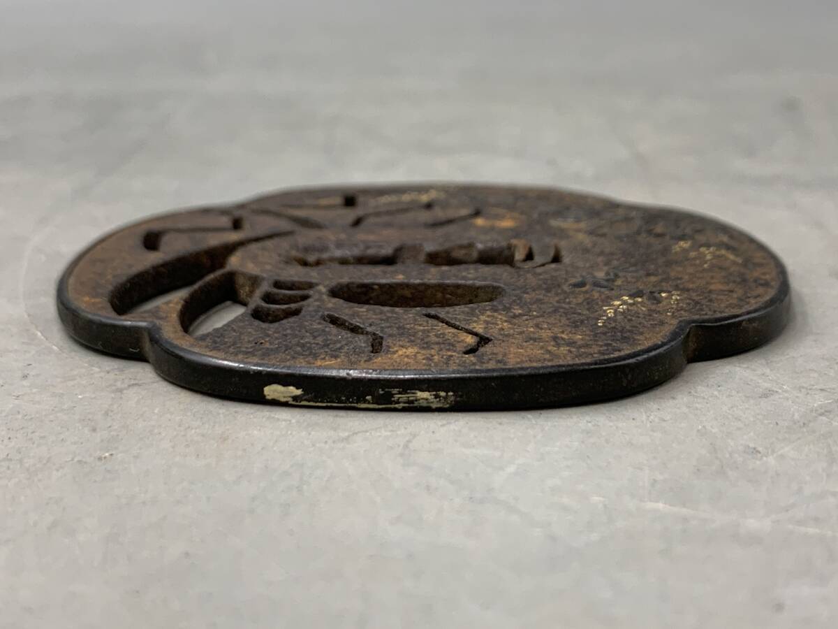 11#A2/11086 меч гарда меча гарда меча японский меч принадлежности меч. гарда меча меч . изобразительное искусство . инструмент текущее состояние / не проверка 60 размер 