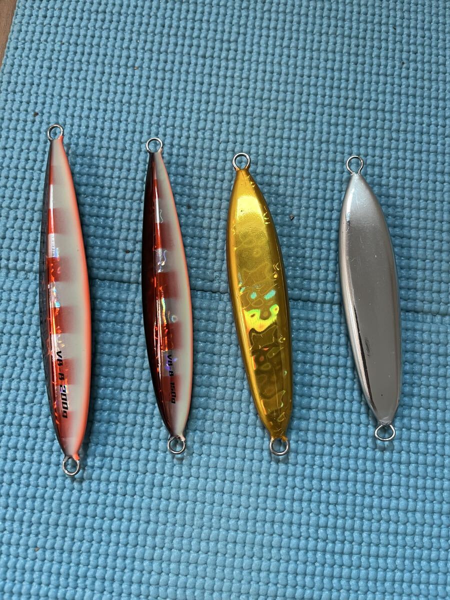 ディープライナー メタルジグ未使用品、使用品_画像2