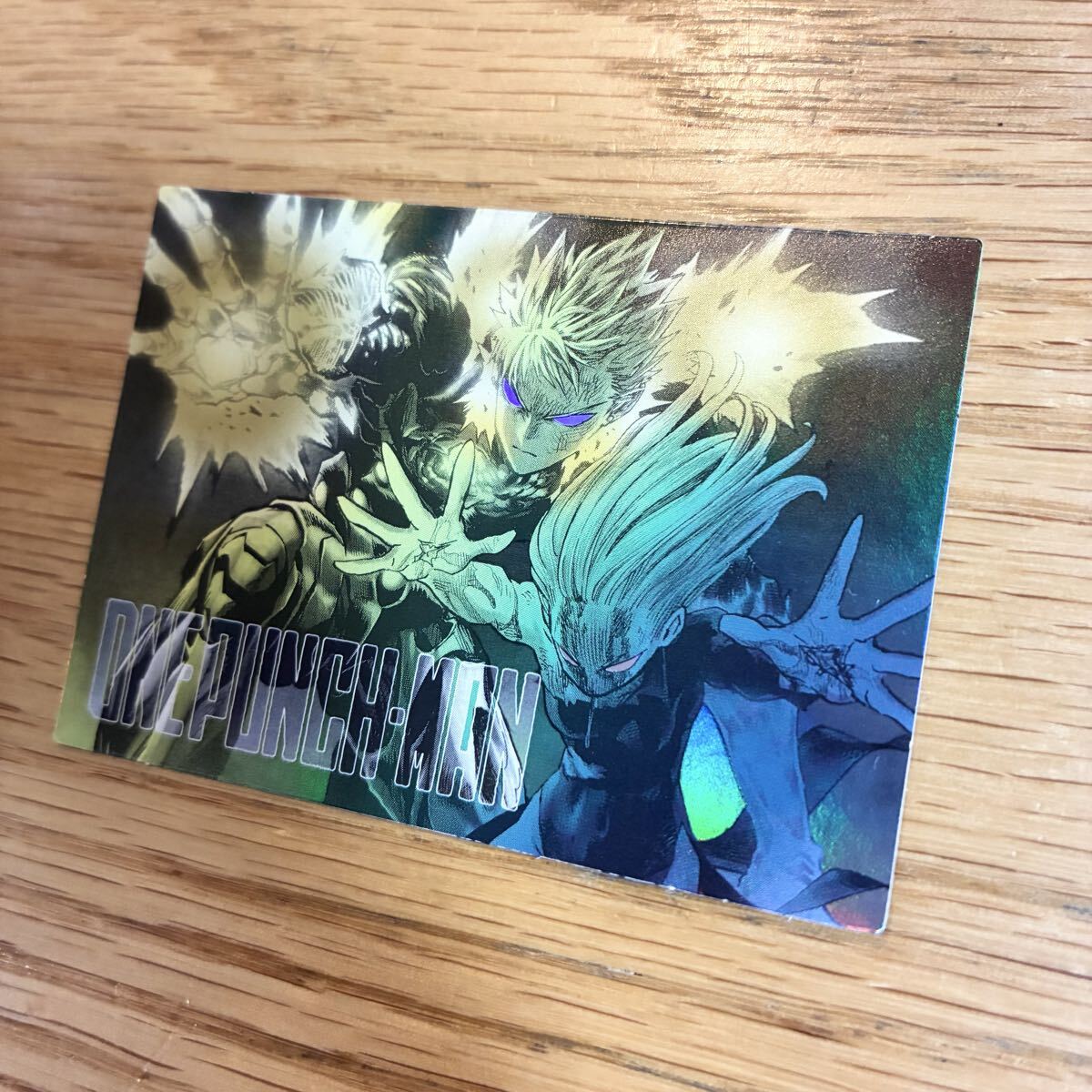 送料85円〜　即決 新品 ワンパンマン 35巻 特典 ホログラムステッカー シール メタリック TSUTAYA 非売品_画像4