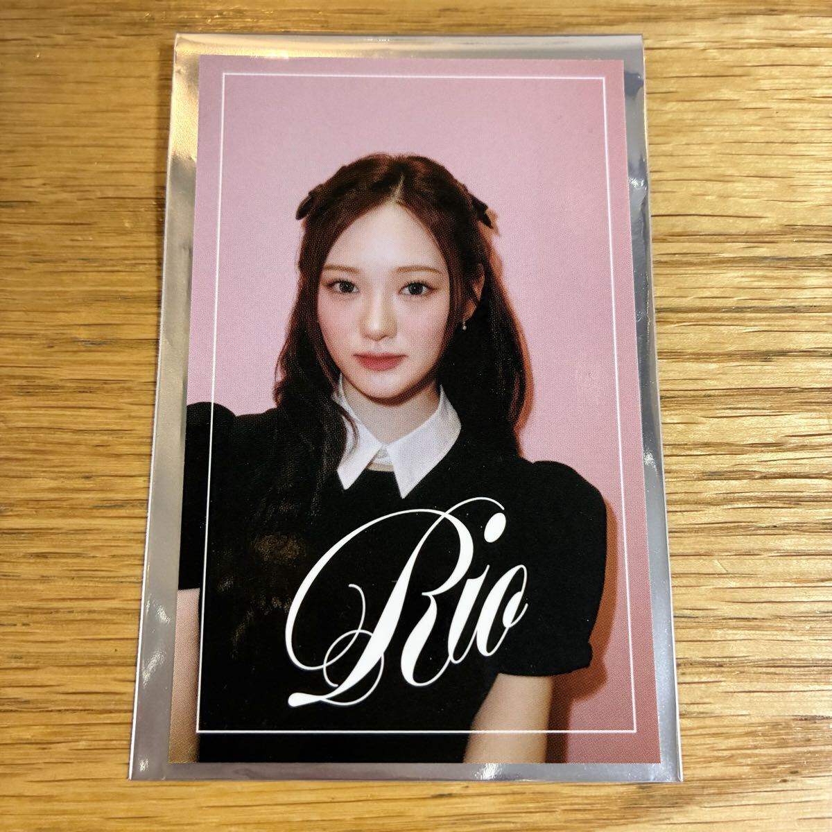 即決 新品 NiziUオリジナル フォトカード NiziU リオ　Rio フォトカード トレカ 生写真 ランダム_画像1