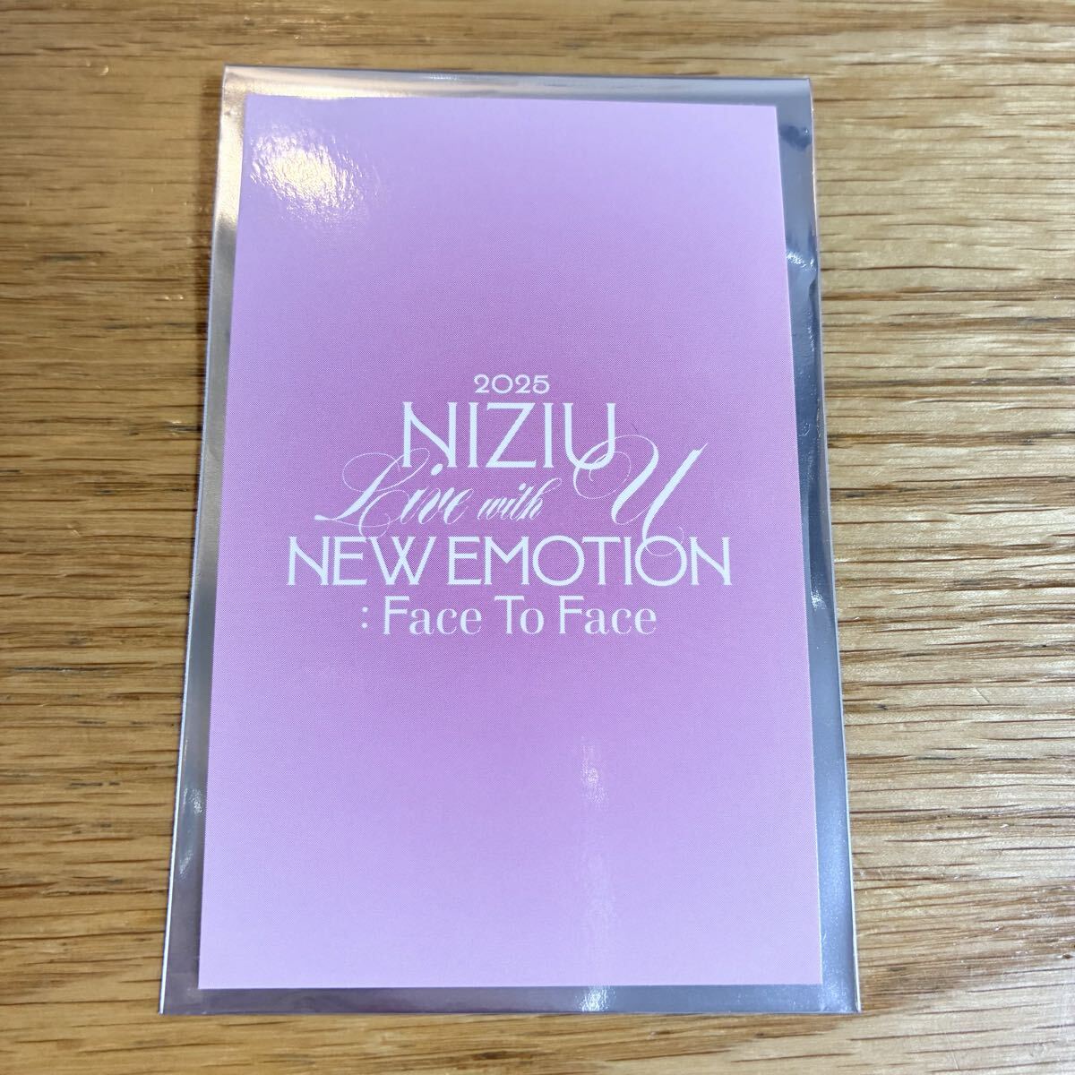 即決 新品 NiziUオリジナル フォトカード NiziU リオ　Rio フォトカード トレカ 生写真 ランダム_画像2