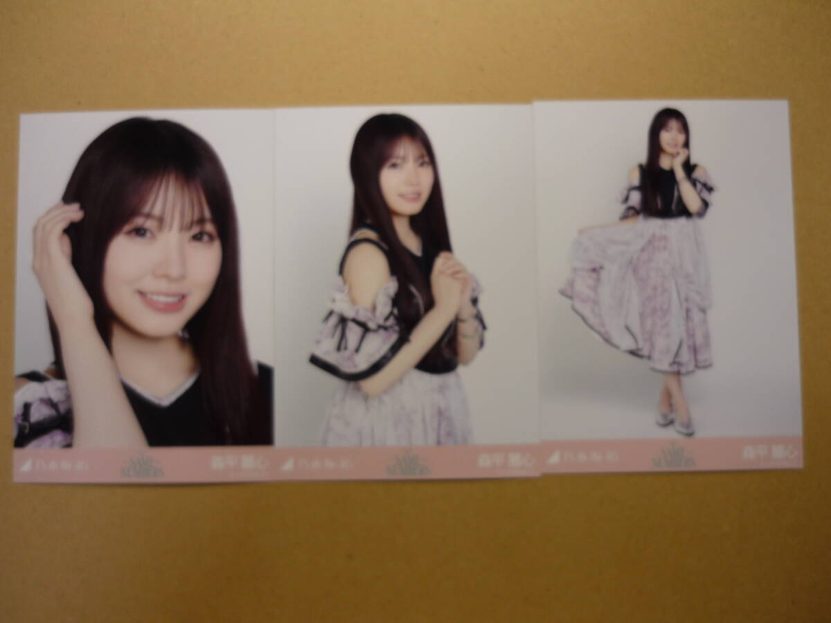 乃木坂46 森平麗心 Same numbers ランダム生写真 コンプ 2025年9月 web shop限定_画像1