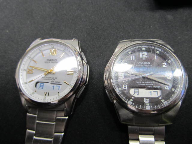 ★おまけ付き★ CASIO カシオ ウェーブセプター ソーラー 5161 WVA-M630 ★おまけ 5161 WVA-M600★_画像7